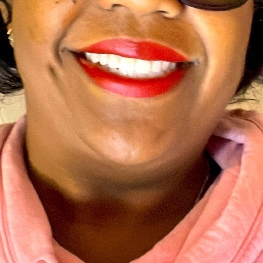 Revlon lip color creamy Ruby Red lipstick moisturizing matte 006 makeup New